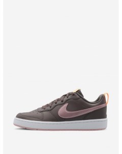 Кеды для девочек Court Borough Low 2 Gs Коричневый Nike