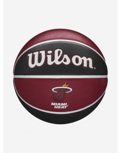Мяч баскетбольный NBA Team Tribute Mia Heat Красный Wilson