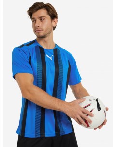 Футболка мужская teamLIGA Striped Jersey Синий Puma