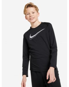 Лонгслив для мальчиков Pro Dri FIT Черный Nike