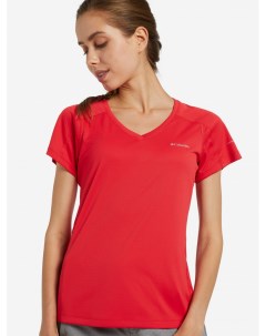 Футболка женская Zero Rules Short Sleeve Shirt Красный Columbia