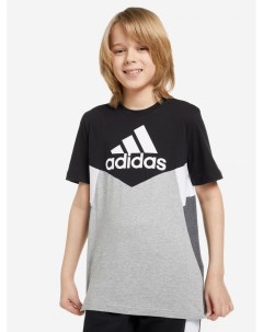 Футболка для мальчиков Colorblock Черный Adidas