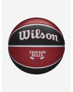 Мяч баскетбольный NBA Team Tribute Chi Bulls Красный Wilson