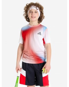Футболка для мальчиков Q1 Printed Tennis Белый Adidas