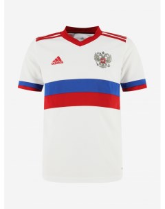 Гостевая футболка сборной России для мальчиков Белый Adidas