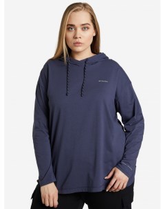 Джемпер женский Sun Trek Hooded Pullover Plus Size Синий Columbia