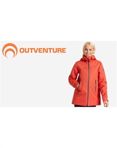 Куртка утепленная женская Оранжевый Outventure