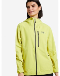 Куртка мембранная женская Stretch Ozonic Jacket Желтый Mountain hardwear