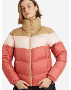 Куртка утепленная женская Puffect Color Blocked Jacket Оранжевый Columbia