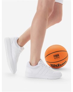 Кеды женские Hoops 3 0 Белый Adidas