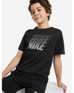 Футболка для мальчиков Dri FIT Черный Nike