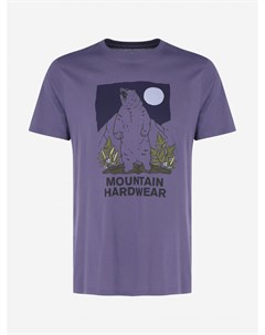 Футболка мужская Bear Trail Short Sleeve Фиолетовый Mountain hardwear