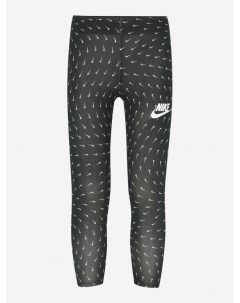 Легинсы для девочек Sport Essentials Aop Черный Nike