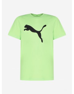 Футболка для мальчиков Active Sports Poly Cat Зеленый Puma