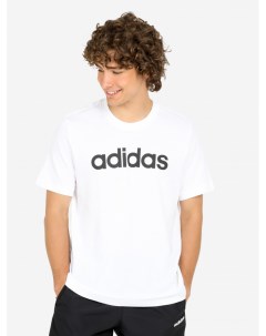 Футболка мужская Essentials Linear Белый Adidas