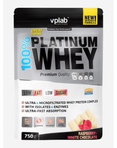 Протеин малина и белый шоколад Серый Vplab nutrition