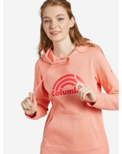 Джемпер женский Trek Graphic Hoodie Розовый Columbia