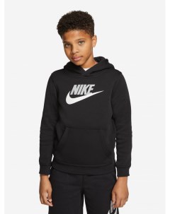 Худи для мальчиков Sportswear Club Fleece Черный Nike