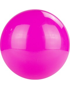 Мяч для художественной гимнастики однотонный d19 см ПВХ AG 19 10 розовый Torres