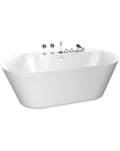 Акриловая ванна BB14 178x84 Белая Belbagno