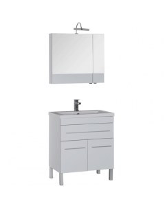 Комплект мебели для ванной Верона 75 231034 Белый Aquanet