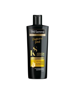 Разглаживающий шампунь для волос Keratin Smooth с кератином и комплексом масел 400мл Tresemme