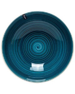 Тарелка суповая керамика 18 см круглая Аэрография Вечерний бриз 139 27008 Elrington