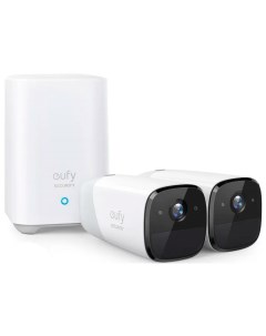 Камера видеонаблюдения уличная eufyCam 2 Комплект 2 1 T8841T88413D2 White белый Eufy by anker
