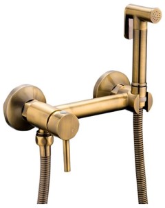 Гигиенический душ со смесителем HB5510 4 бронза Haiba