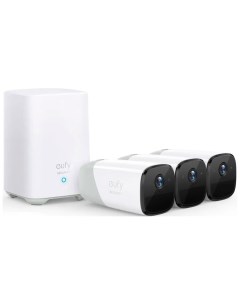 Камера видеонаблюдения уличная EufyCam 2Pro 3 1kit T8852 White белый Eufy by anker