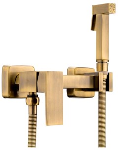 Гигиенический душ со смесителем HB5513 4 бронза Haiba