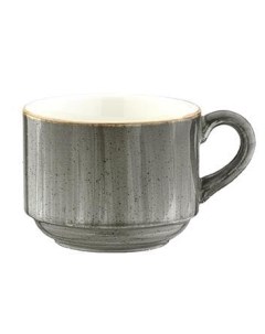 Чашка 210мл чайная штабилированная блюдце 62354 Space Aura | ASCBNC01CF Bonna