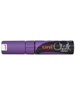 Маркер фиолетовый для стеклянных поверхностей Chalk PWE 8K Uni