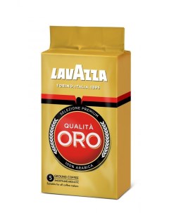 Кофе молотый Qualita Oro жареный 250 г Lavazza