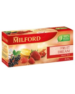 Чайный напиток Фруктовая мечта в пакетиках 20х2 г Милфорд
