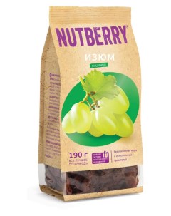 Изюм кишмиш 190 г Nutberry