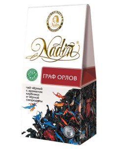 Чай черный Граф Орлов листовой 50 г Nadin