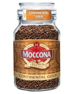 Кофе растворимый Continental Gold 190 г Moccona