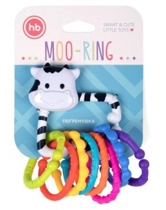 Погремушка MOO RING 1 шт Happy baby