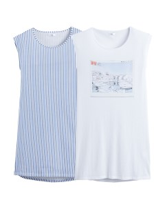 Комплект из двух ночных рубашек Laredoute