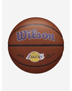 Мяч баскетбольный NBA Team Alliance LA Lakers Коричневый Wilson
