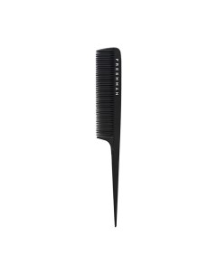 Расческа для волос с хвостиком и зубчиками одинаковой длины Collection Carbon Freshman