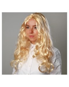 Карнавальный парик Блондинка длинные волосы 140 г Nnb