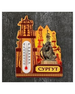 Магнит многослойный с термометром Сургут Первый термометровый завод