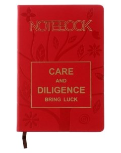 Ежедневник недатированный Notebook фотмат А5 140 листов в клетку обложка кожзам Nnb