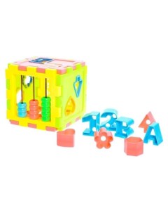 Развивающая игрушка сортер Куб с цифрами Nnb