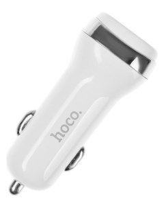 Автомобильное зарядное устройство Hoco Z40 2 USB 2 4 А белый Кнр