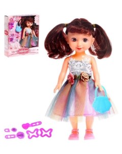 Кукла классическая Кристина с одеждой с аксессуарами Nnb