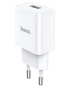 Сетевое зарядное устройство Hoco N9 USB 2 1 А белый Кнр