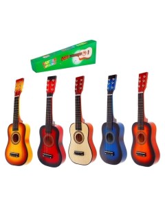 Музыкальная игрушка Гитара 58 см 6 струн медиатор Nnb